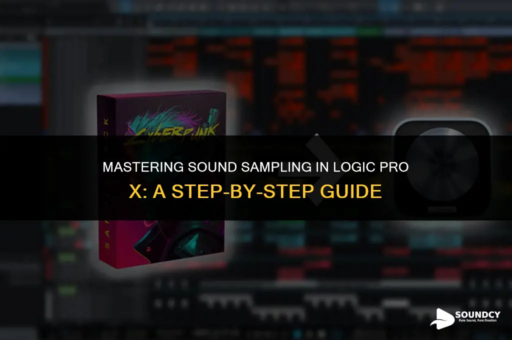 how to sample a sound in logic pro x
