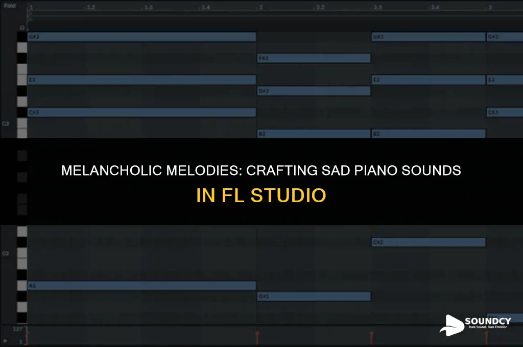how to sample sad piano sound in fl studio