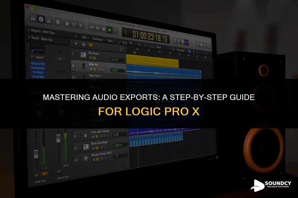 how to save a sound in logic pro x