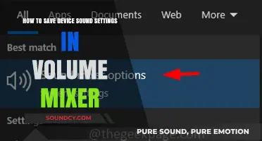 Preserve Your Audio Preferences: A Guide to Saving Sound Settings in Volume Mixer