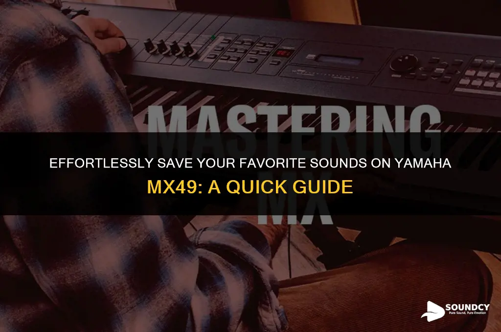 how to save favorite sounds to button yamaha mx49