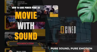 Effortlessly Convert PowerPoint to Movie with Sound: A Step-by-Step Guide