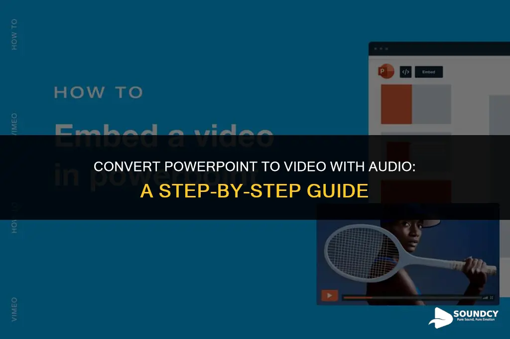 how to save pptx as movie with sound help