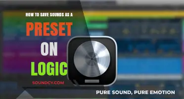 Effortlessly Save Your Favorite Sounds as Presets in Logic