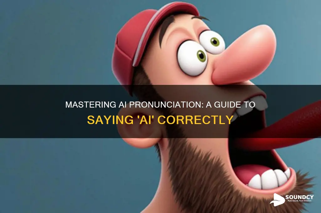 how to say ai sound