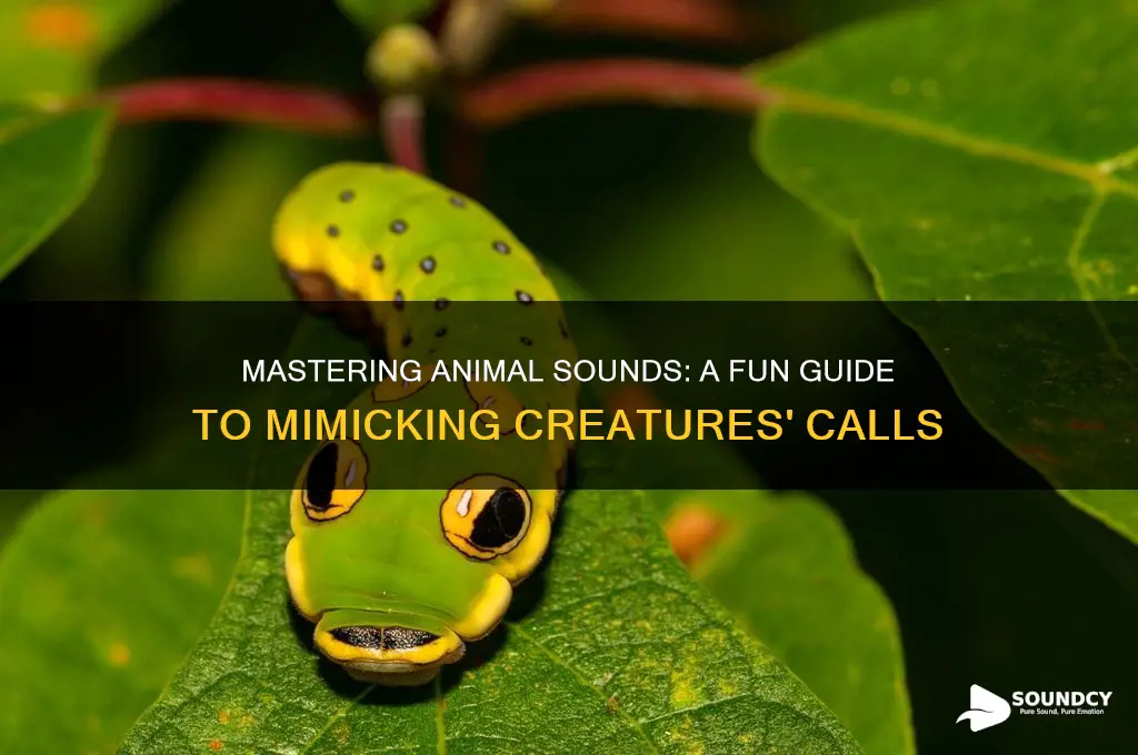 how to say animal sounds