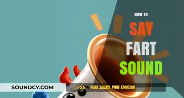 Mastering the Art of Vocalizing a Fart Sound: Tips and Tricks