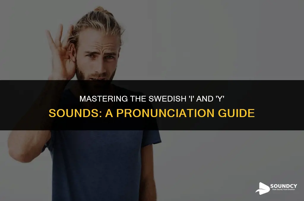 how to say i or y sound in swedish