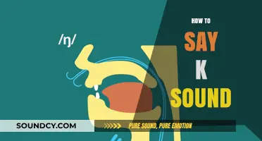 Mastering the K Sound: Tips and Techniques for Clear Pronunciation