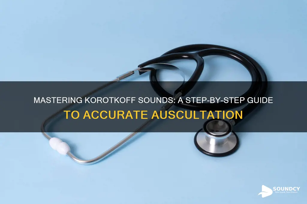 how to say korotkoff sounds