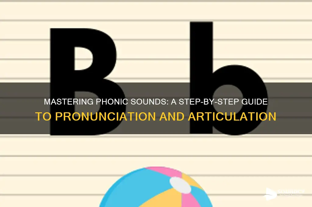 how to say phonic sounds