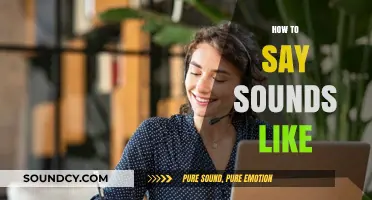 Mastering Pronunciation: How to Say 'Sounds Like' Clearly and Confidently