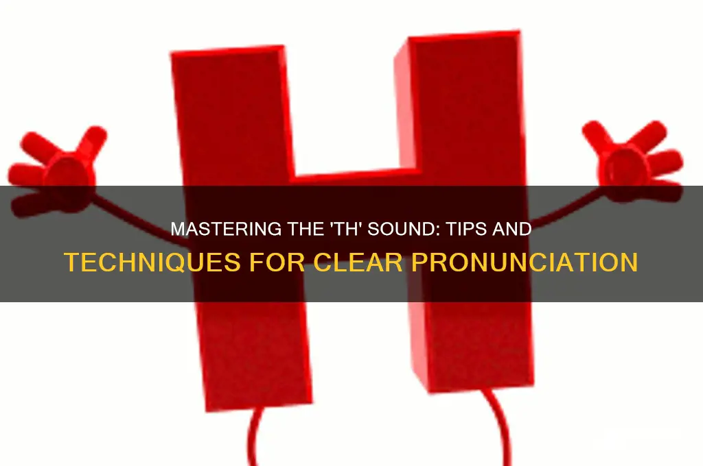 how to say th sound