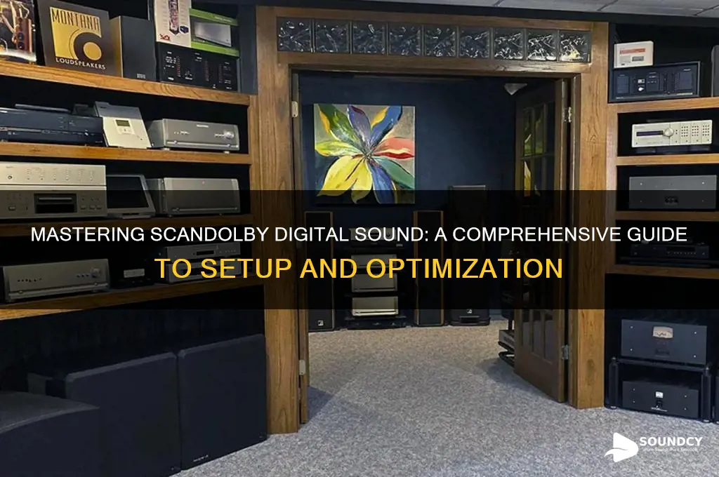 how to scandolby digital sound