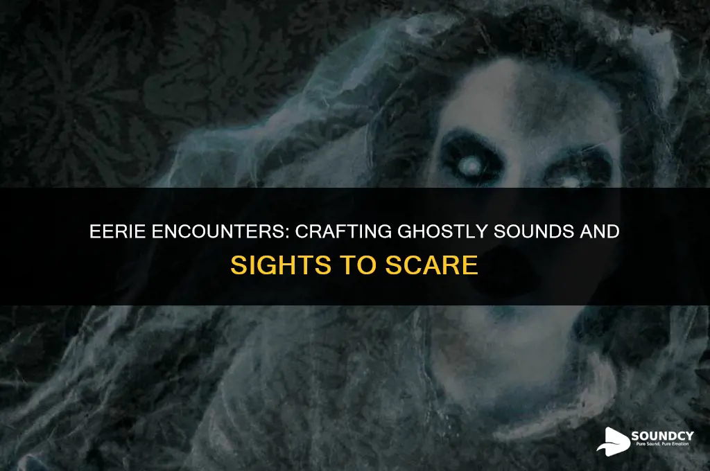how to scare someone with ghostly sounds and sights