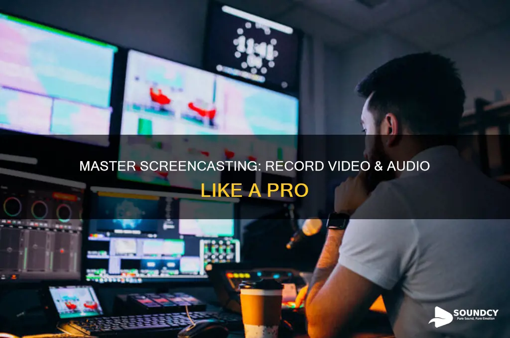how to screencast with sound