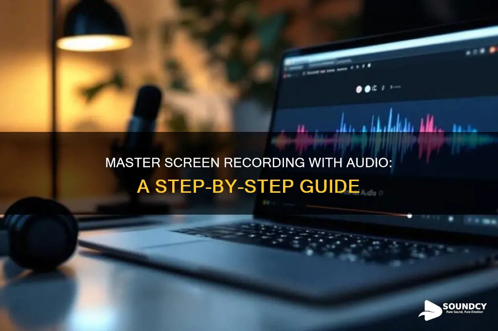 how to screenrecord with sound