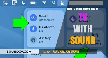 Effortless Screen Mirroring: Mac to TV with Sound Guide