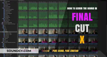 Mastering Audio Scrubbing in Final Cut X: A Comprehensive Guide