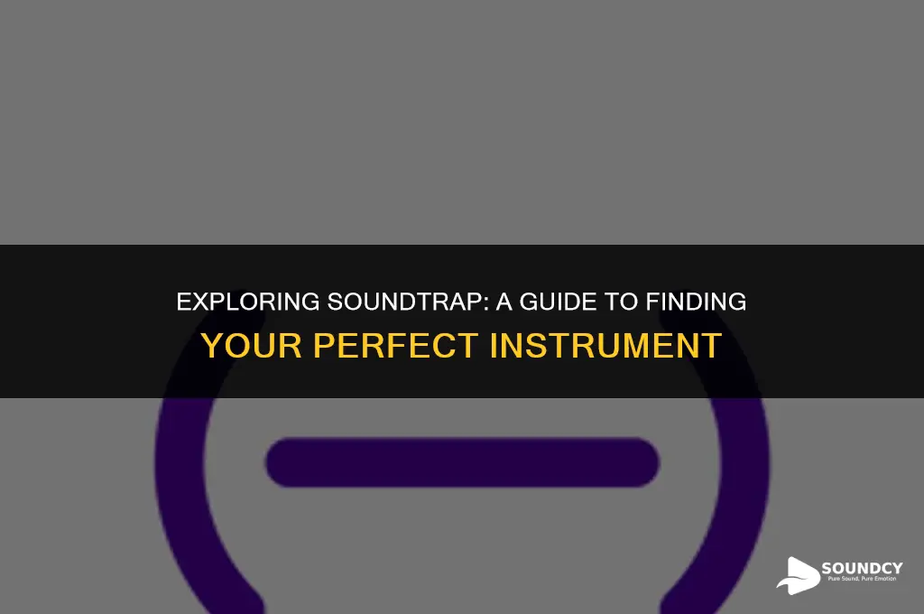 how to search for an instrument on sound trap