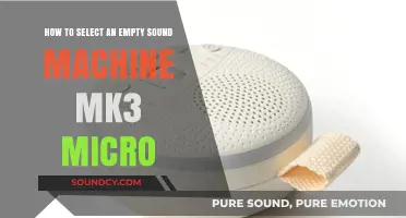 Choosing the Perfect Empty Sound Machine MK3 Micro: A Comprehensive Guide