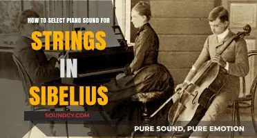 Choosing the Perfect Piano Sound for Strings in Sibelius