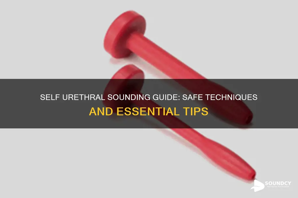 how to self urethral sounding