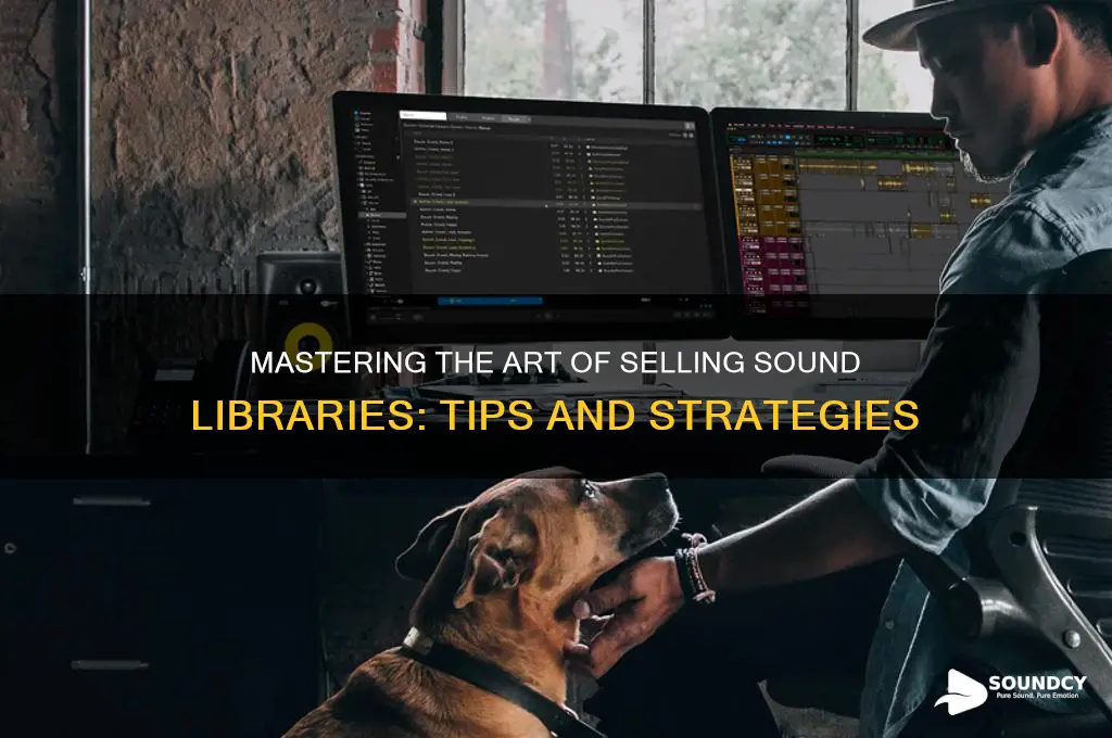 how to sell sound libraries
