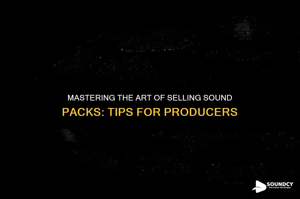 how to sell sound packs
