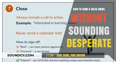 Crafting Effective Sales Emails: A Guide to Confident Communication