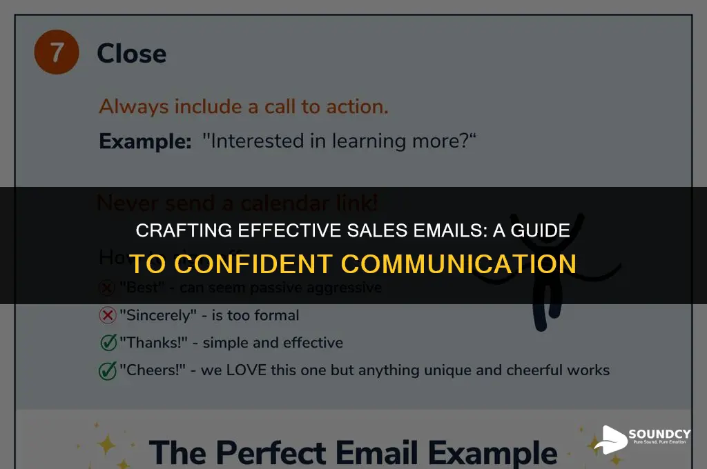 how to send a sales email without sounding desperate