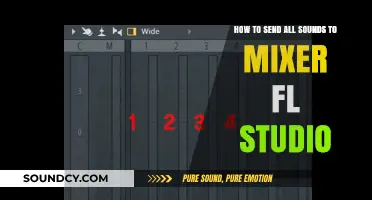 FL Studio Sound Routing: Sending All Audio to Mixer
