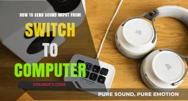 Switch to PC: A Guide to Sending Sound Input Seamlessly