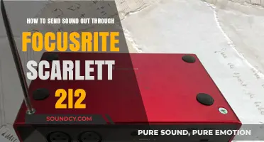 Effortless Audio Output: Using Focusrite Scarlett 2i2 Interface