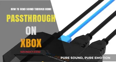 Effortless Audio: Sending Sound Through HDMI Passthrough on Xbox
