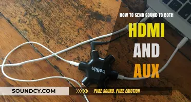 Dual Audio Output: HDMI and AUX Sound Setup Guide