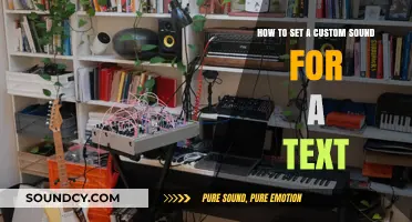 Personalize Your Texts: A Guide to Setting Custom Sounds
