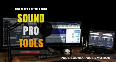 Mastering Pro Tools: Setting Your Default Click Sound