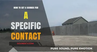 Personalize Your Chats: Setting Custom Sounds for Contacts
