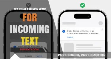 Customize Your Alerts: Setting a Specific Sound for Incoming Texts