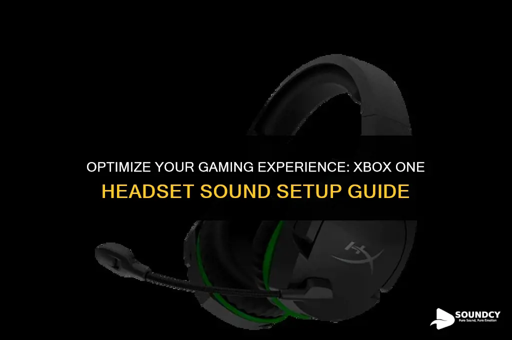 how to set all sound through xbox one headset