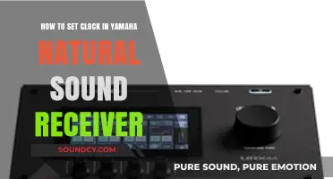 Mastering Time: A Guide to Setting the Clock on Your Yamaha Natural Sound Receiver