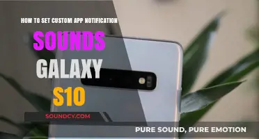 Personalize Your Galaxy S10: Setting Custom App Notification Sounds