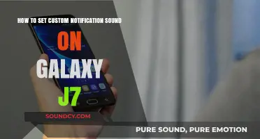 Personalize Your Galaxy J7: Setting Custom Notification Sounds
