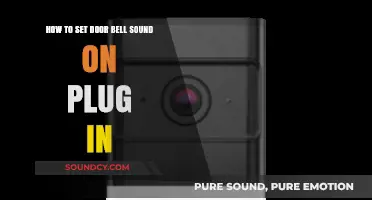 Customizing Your Plug-In Doorbell: A Step-by-Step Guide to Setting the Perfect Sound