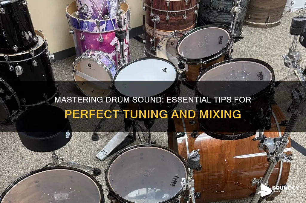 how to set drum sound