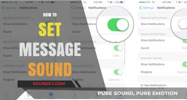 Customize Your Notifications: A Guide to Setting Message Sounds Easily