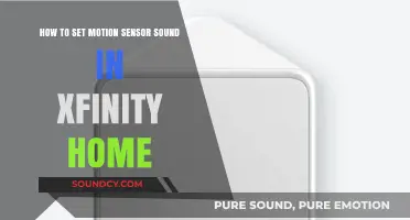Customizing Your Xfinity Home: Setting Motion Sensor Sounds Made Easy