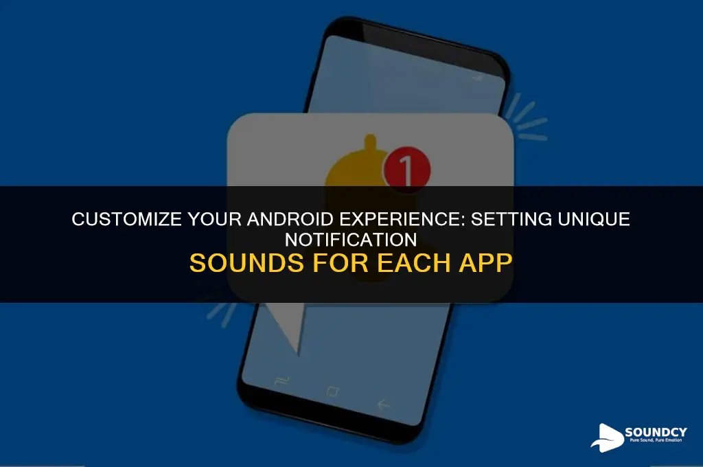 how to set notif sound for each app android