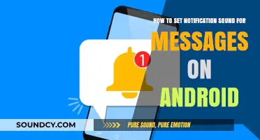 Customize Your Android: Setting Notification Sounds for Messages